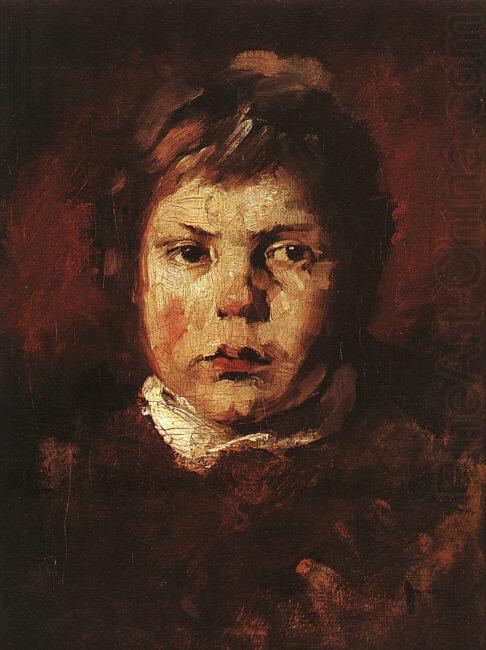 A Child's Portrait, Frank Duveneck